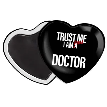 Trust me, i am (almost) Doctor, Μαγνητάκι καρδιά (57x52mm)