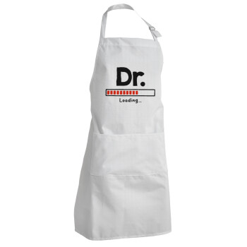 DR. Loading..., Adult Chef Apron (with sliders and 2 pockets)
