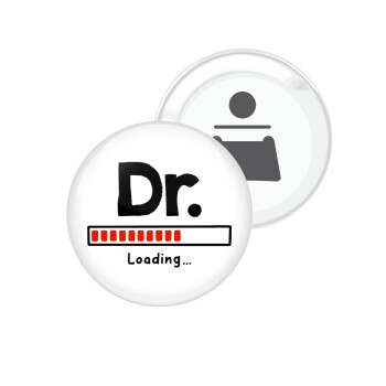 DR. Loading..., Μαγνητάκι και ανοιχτήρι μπύρας στρογγυλό διάστασης 5,9cm