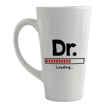 DR. Loading..., Κούπα κωνική Latte Μεγάλη, κεραμική, 450ml