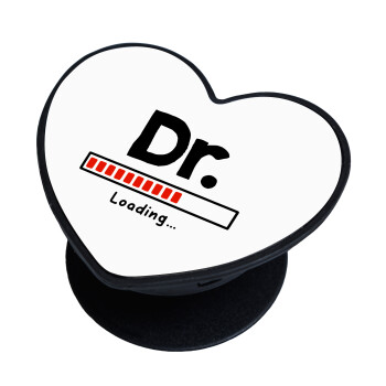 DR. Loading..., Phone Holders Stand  καρδιά Μαύρο Βάση Στήριξης Κινητού στο Χέρι