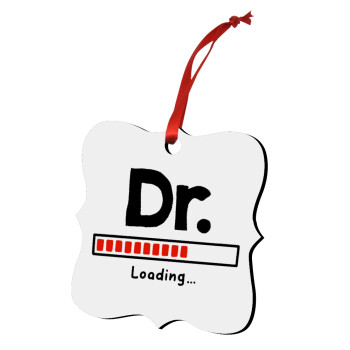 DR. Loading..., Στολίδι Χριστουγεννιάτικο στολίδι polygon ξύλινο 7.5cm