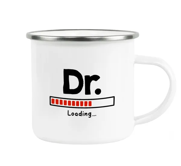 DR. Loading... — Κούπα Μεταλλική εμαγιέ λευκη 360ml