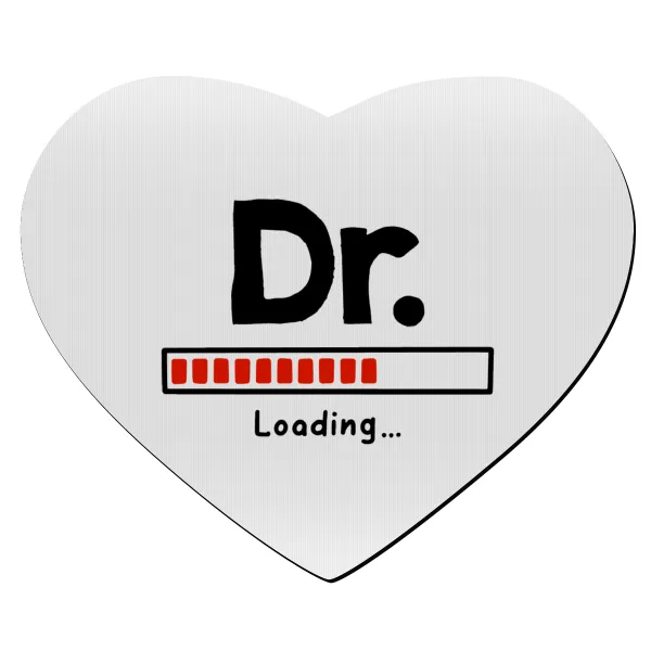 DR. Loading... — Mousepad καρδιά 23x20cm