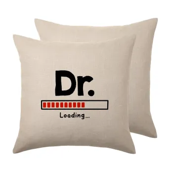 DR. Loading..., Μαξιλάρι καναπέ ΛΙΝΟ 40x40cm περιέχεται το  γέμισμα