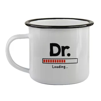 DR. Loading..., Κούπα εμαγιέ με μαύρο χείλος 360ml