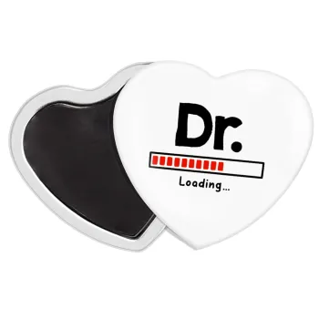 DR. Loading..., Μαγνητάκι καρδιά (57x52mm)