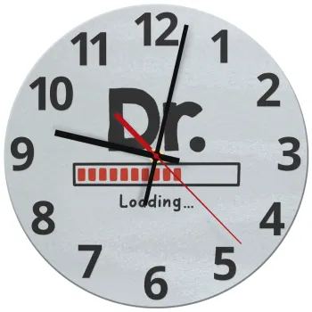 DR. Loading..., Ρολόι τοίχου γυάλινο (30cm)