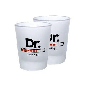 DR. Loading..., Σφηνοπότηρα γυάλινα 45ml του πάγου (2 τεμάχια)