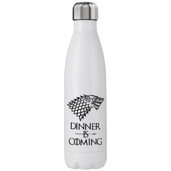 Dinner is coming (GOT), Stainless steel, double-walled, 750ml
