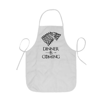 Dinner is coming (GOT), Ποδιά Σεφ ολόσωμη κοντή  Παιδική (44x62cm)