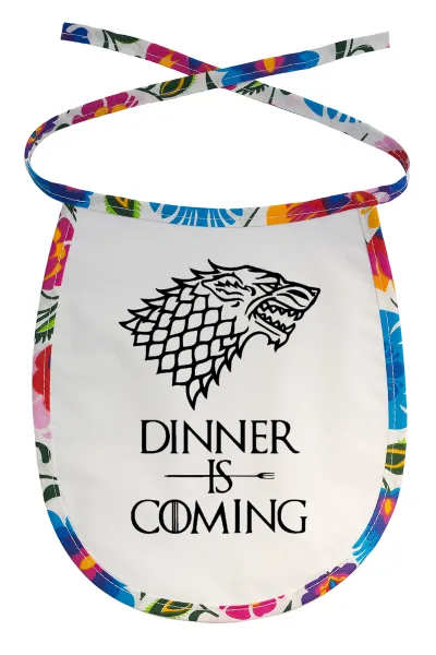 Dinner is coming — αλέκιαστη με κορδόνι Χρωματιστή