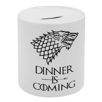 Dinner is coming (GOT), Κουμπαράς πορσελάνης με τάπα