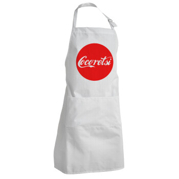 Cocoretsi, Adult Chef Apron (with sliders and 2 pockets)