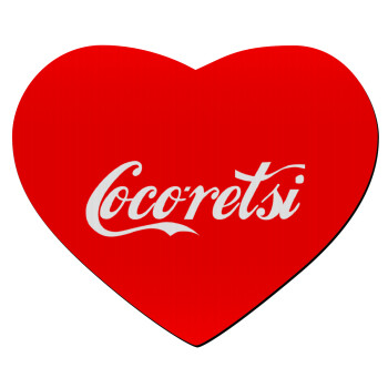 Cocoretsi, Mousepad καρδιά 23x20cm