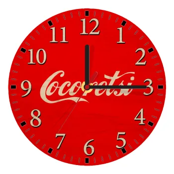 Cocoretsi, Ρολόι τοίχου ξύλινο plywood (20cm)