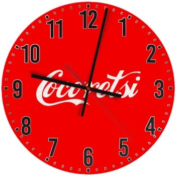 Cocoretsi, Ρολόι τοίχου ξύλινο (30cm)