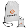 Disaster Chef, Τσάντα πουγκί με μαύρα κορδόνια 45χ35cm (1 τεμάχιο)