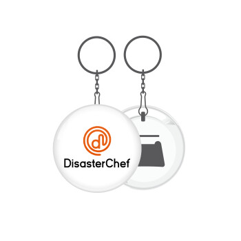 Disaster Chef, Μπρελόκ μεταλλικό 5cm με ανοιχτήρι