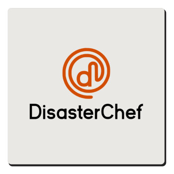 Disaster Chef, Τετράγωνο μαγνητάκι ξύλινο 6x6cm