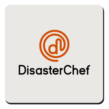 Disaster Chef, Τετράγωνο μαγνητάκι ξύλινο 9x9cm
