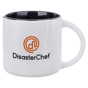 Disaster Chef, Κούπα κεραμική 400ml Λευκή/Μαύρη