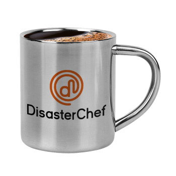 Disaster Chef, Κουπάκι μεταλλικό διπλού τοιχώματος για espresso (220ml)