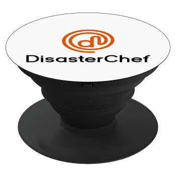Disaster Chef, Phone Holders Stand  Black Hand-held Mobile Phone Holder