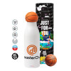 Bascetball Metal mug thermos, double wall, 550ml