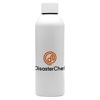 Disaster Chef, Μεταλλικό παγούρι νερού, 304 Stainless Steel 800ml