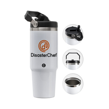 Disaster Chef, Θερμός Ανοξείδωτο 30oz με χερούλι
