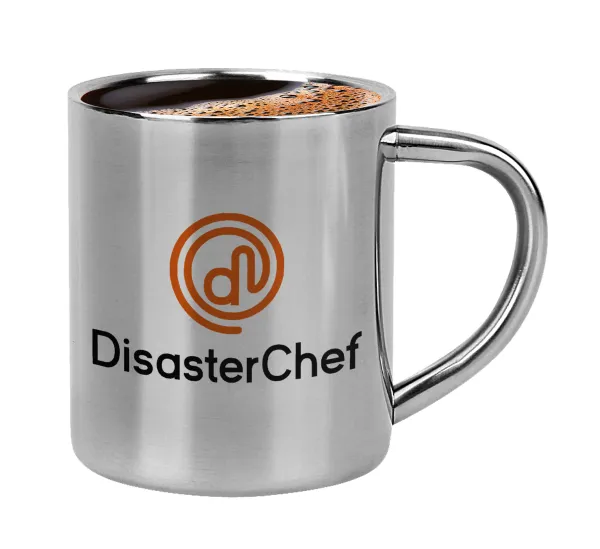 Disaster Chef — Double-wall metal cup for espresso (220ml)