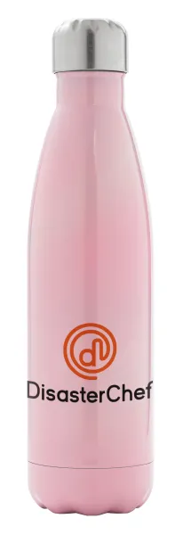 Disaster Chef — Metal mug thermos Pink Iridiscent (Stainless steel), double wall, 500ml