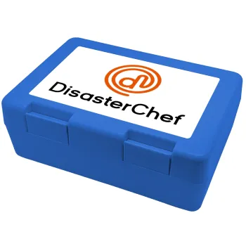 Disaster Chef, Παιδικό δοχείο κολατσιού ΜΠΛΕ 185x128x65mm (BPA free πλαστικό)
