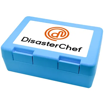 Disaster Chef, Children's cookie container LIGHT BLUE 185x128x65mm (BPA free plastic)