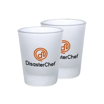 Disaster Chef, Σφηνοπότηρα γυάλινα 45ml του πάγου (2 τεμάχια)