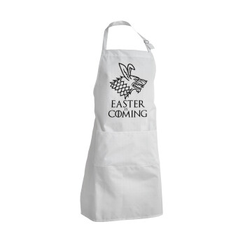 Easter is coming (GOT), Adult Chef Apron (with sliders and 2 pockets)