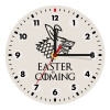 Easter is coming (GOT), Ρολόι τοίχου ξύλινο (20cm)