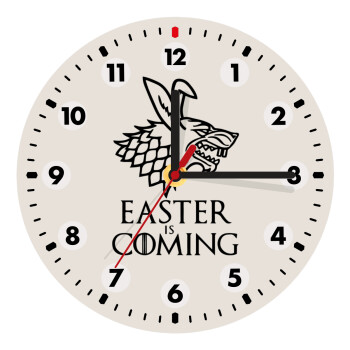 Easter is coming (GOT), Wooden wall clock (20cm)