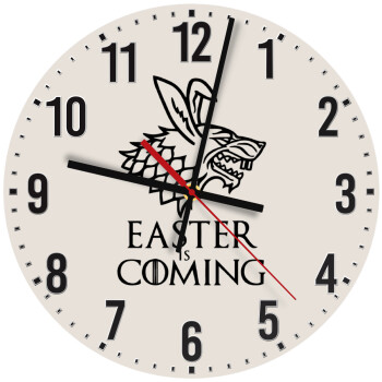 Easter is coming (GOT), Ρολόι τοίχου ξύλινο (30cm)