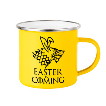 Easter is coming (GOT), Yellow Enamel Metallic Cup 360ml