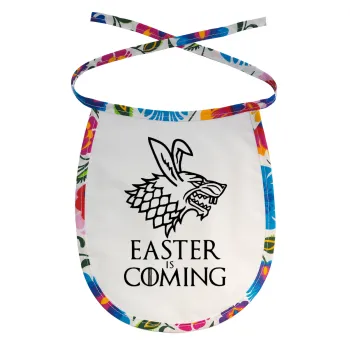 Easter is coming (GOT), Σαλιάρα μωρού αλέκιαστη με κορδόνι Χρωματιστή