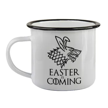 Easter is coming (GOT), Κούπα εμαγιέ με μαύρο χείλος 360ml