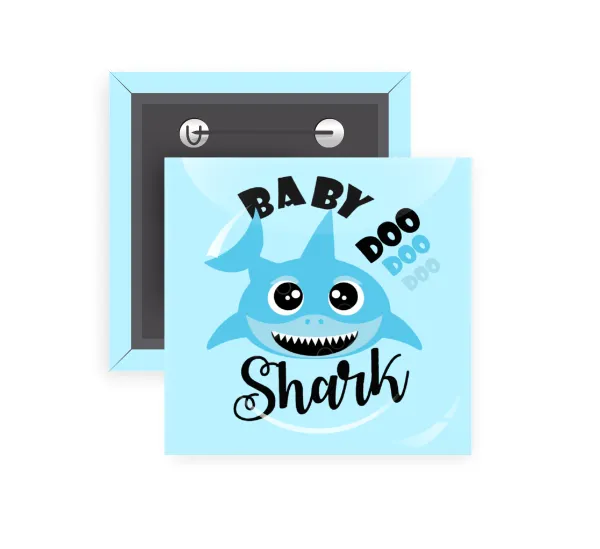 Baby Shark (boy) — Παραμάνα (5x5cm)