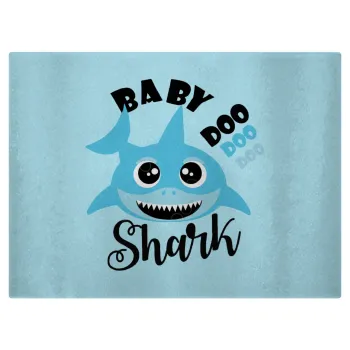 Baby Shark (boy), Επιφάνεια κοπής γυάλινη (38x28cm)