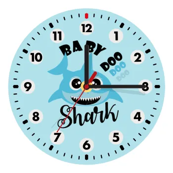 Baby Shark (boy), Ρολόι τοίχου ξύλινο (20cm)
