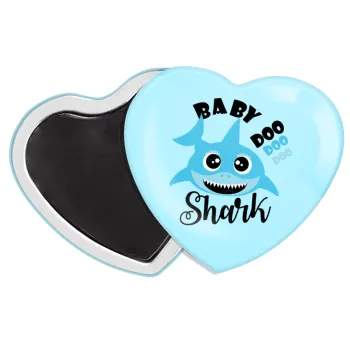 Baby Shark (boy), Μαγνητάκι καρδιά (57x52mm)