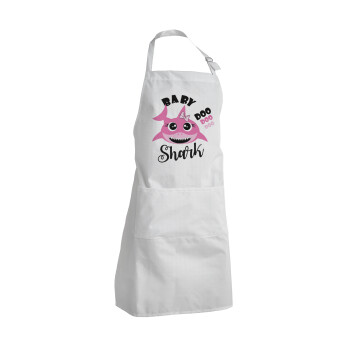 Baby Shark (girl), Adult Chef Apron (with sliders and 2 pockets)