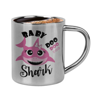 Baby Shark (girl), Κουπάκι μεταλλικό διπλού τοιχώματος για espresso (220ml)