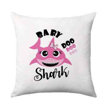 Baby Shark (girl), Sofa cushion 40x40cm includes filling
